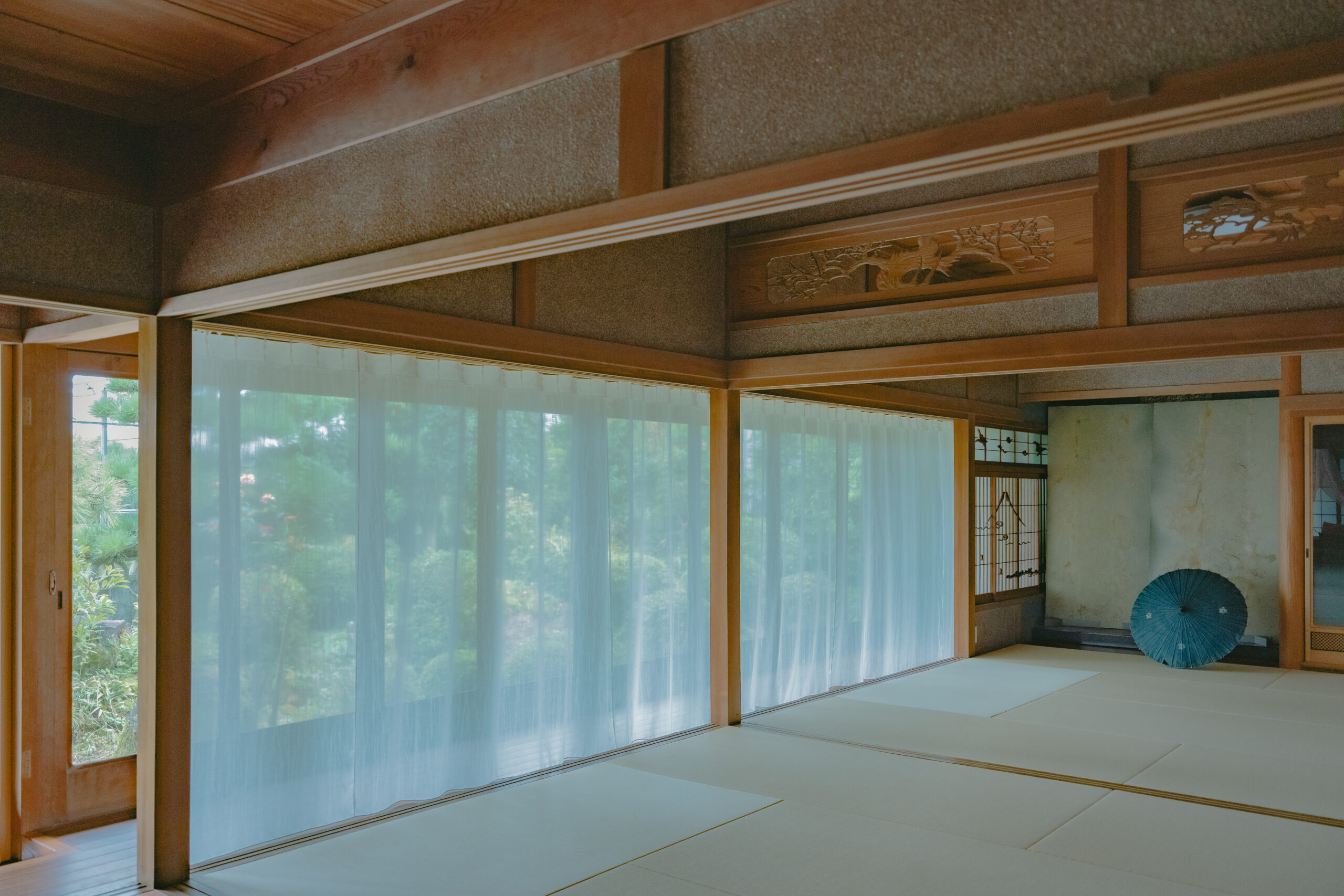 画像：時空を旅するセルフ写真館 フレーム 奥書院