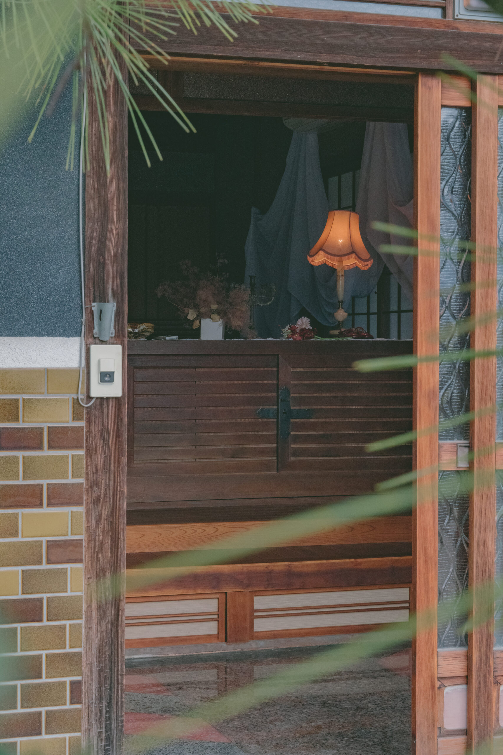 画像：時空を旅するセルフ写真館 フレーム 奥書院