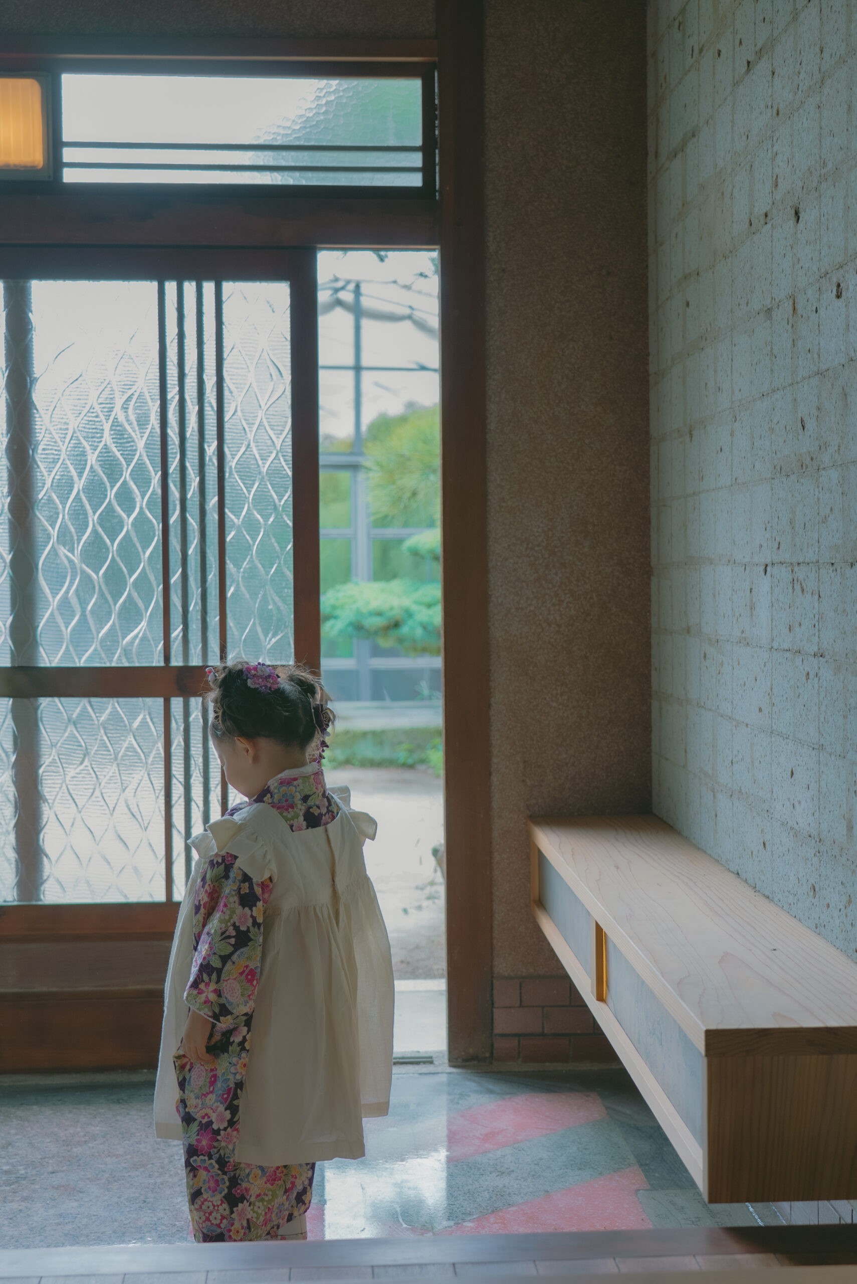 画像：時空を旅するセルフ写真館 フレーム 奥書院